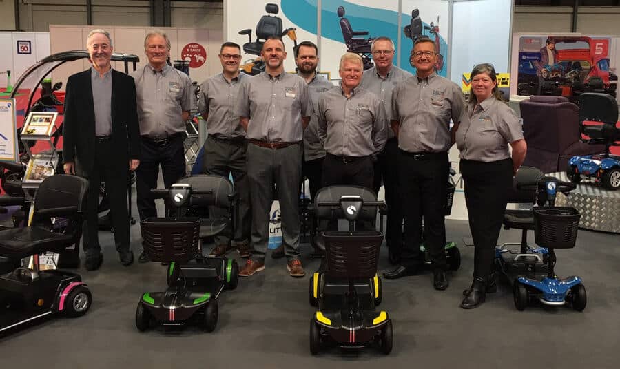 Electric Mobility team at Naidex
