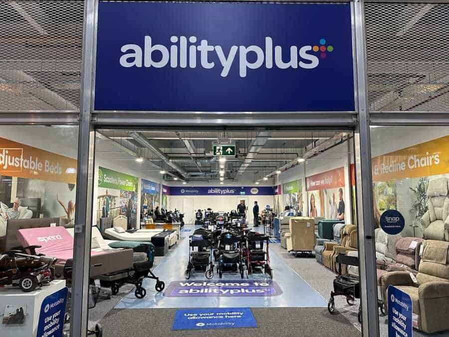 Ability Plus showroom, Gillingham