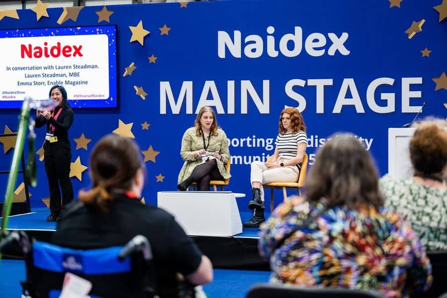 Naidex 2023 main stage