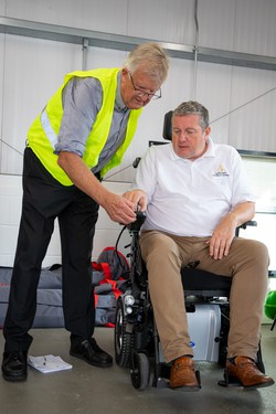 The appropriate provision of powerchairs is explored on each training course