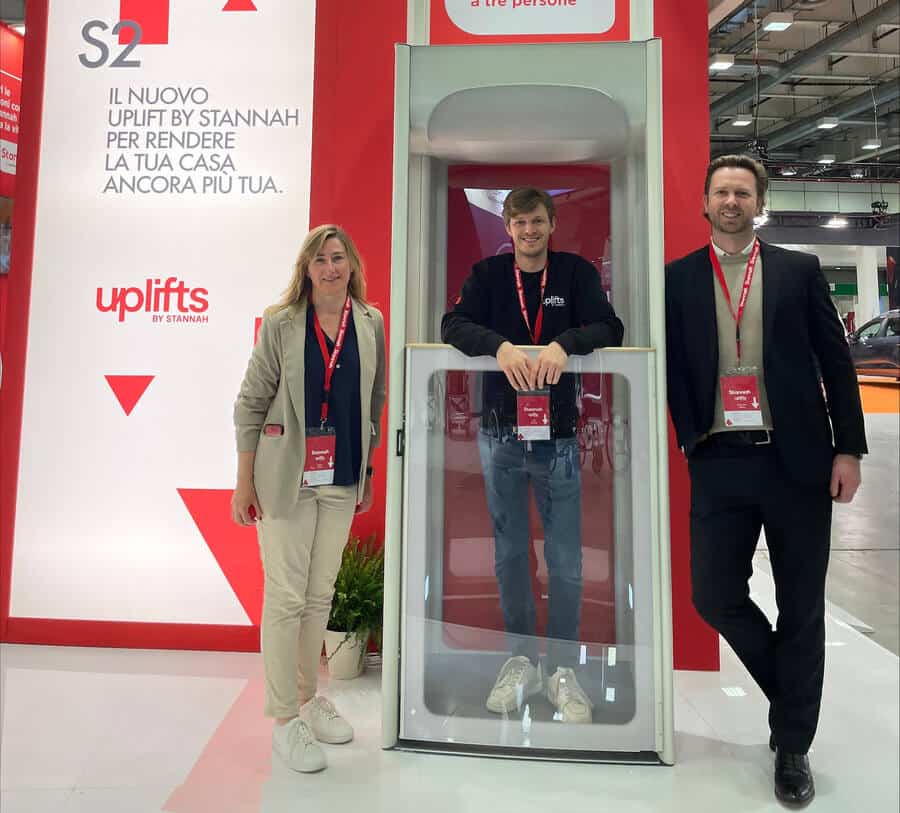 Stannah launches Uplifts range in Italy