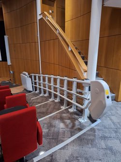 Stannah platform lift at Cambridge conference centre